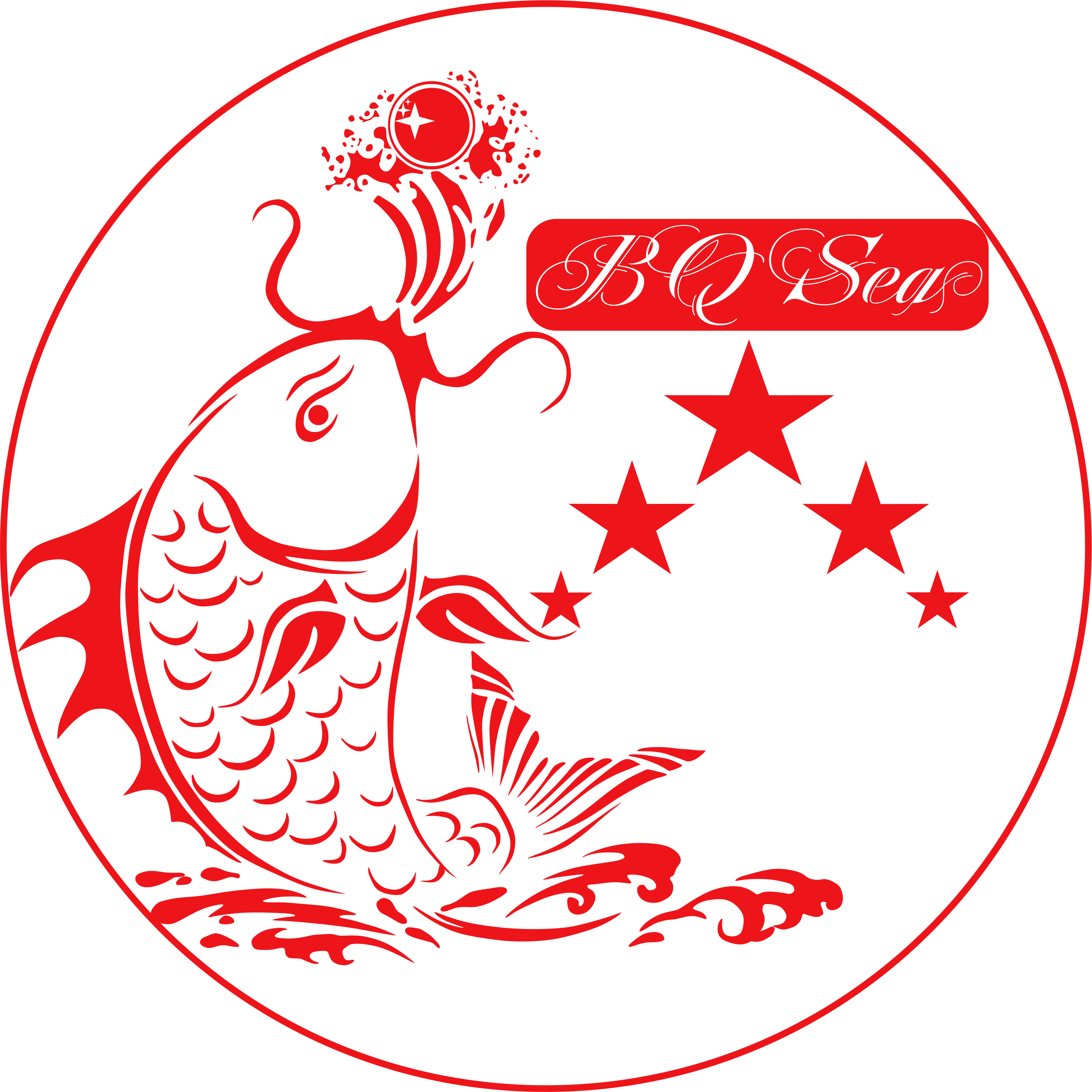 Thiết kế Logo Nhà hàng BQSEA Ninh Bình