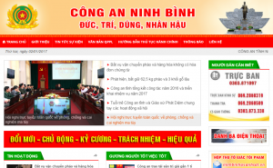Cong an Tinh Ninh Binh