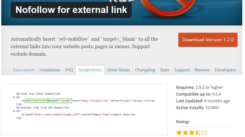 Nofollow-for-external-link