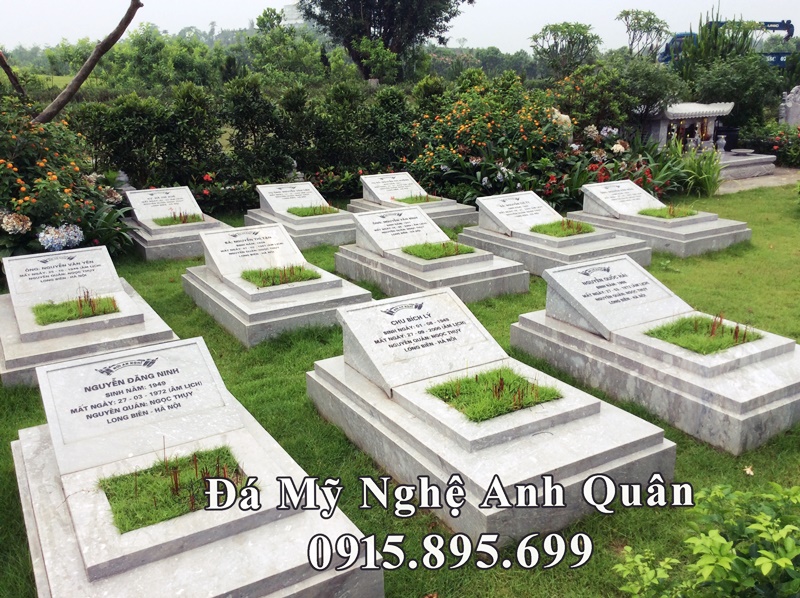 Mẫu Mộ đá ĐẸP Anh Quân tại tại Quảng Bình