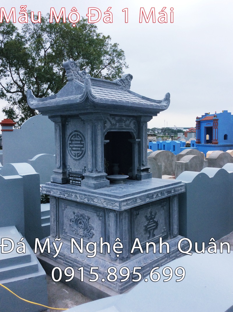 Mẫu Mộ đá ĐẸP Anh Quân tại tại Hòa Bình