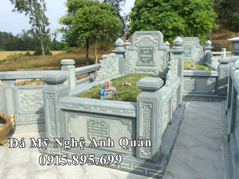 Mẫu Mộ đá ĐẸP Anh Quân tại tại Bình Thuận