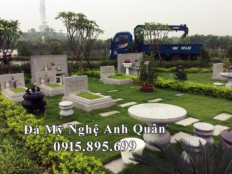 Mẫu Mộ đá ĐẸP Anh Quân tại tại Huế