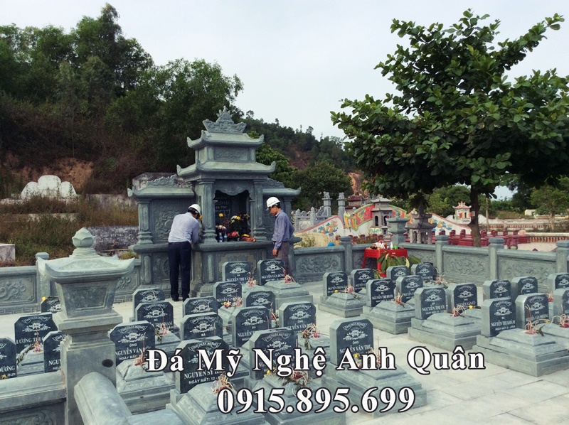 Mẫu Mộ đá ĐẸP Anh Quân tại tại Quảng Ninh