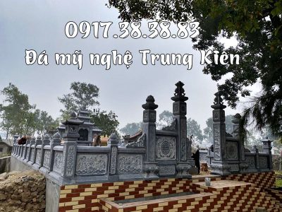 Thi cong xay dung Khu lang mo da DEP cao cap nam 2020