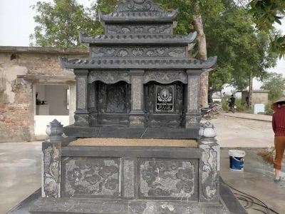 Mẫu Mộ đôi - Mộ đá đôi Ninh Bình đẹp Đá mỹ nghệ Thịnh Hưng.