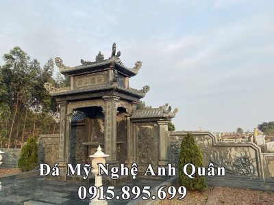 Thiet ke Mau Long dinh da - Lang tho da dang cot cao cap da xanh reu