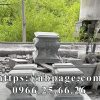 Chân cột đá vuông liền khối đẹp