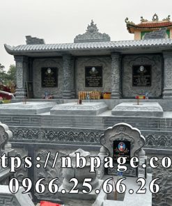 Mộ ba người đẹp 1 mái chất lượng cao.