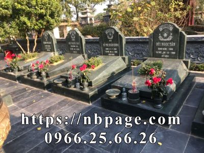Mộ đá Ninh Bình - Mẫu Mộ đá đẹp - Mộ đá xanh rêu bán chạy nhất Việt Nam
