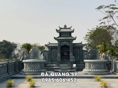 Khu Lăng Mộ đá tròn đẹp - Đá Quang Sỹ Ninh Bình.