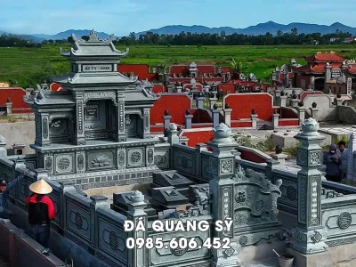Mẫu Lăng Mộ đẹp gia đình, dòng họ.