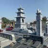 Báo tháp đá phật giáo - Mộ tháp để tro cốt