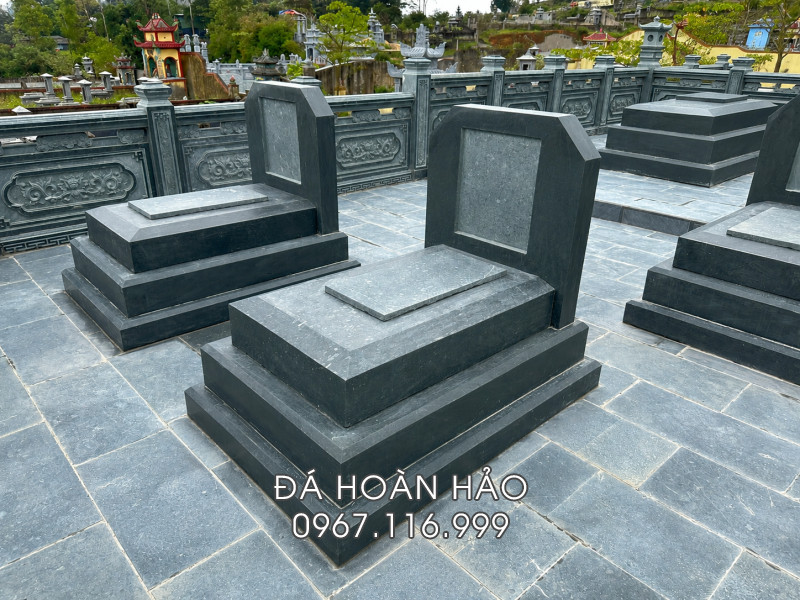 Mẫu Mộ đá xanh rêu tại Đá mỹ nghệ Hoàn Hảo Ninh Bình