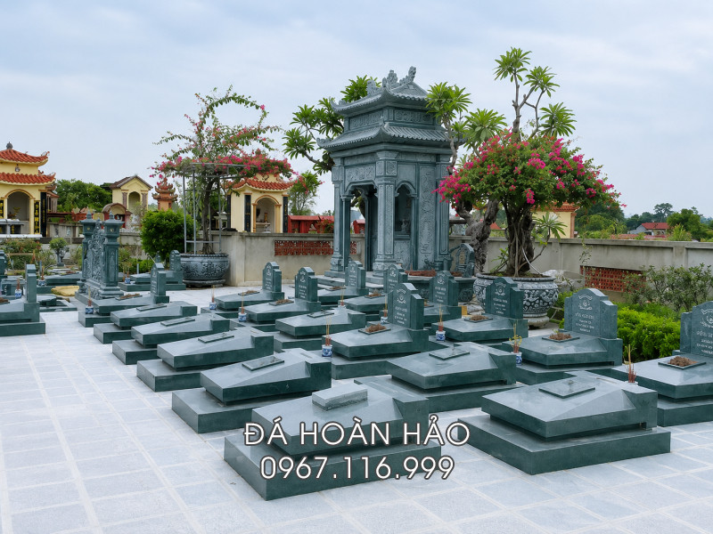 Xây Lăng Mộ Đá Đẹp tại Đá mỹ nghệ Hoàn Hảo